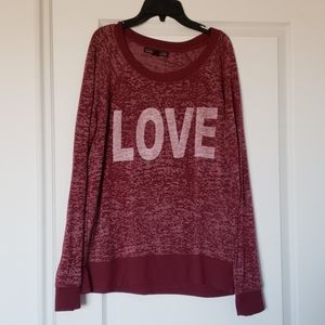 Pink Love Sweater